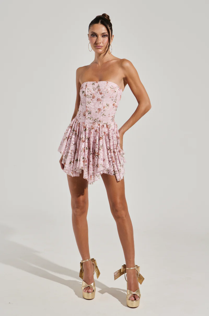 A KEEPER LACE MINI DRESS - Image 6
