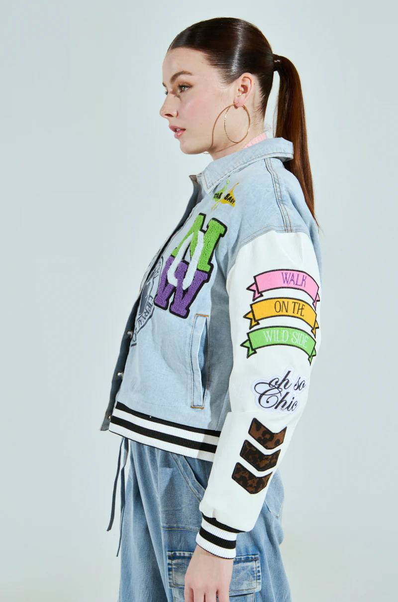 ACADEMIA DENIM BOMBER - Image 5
