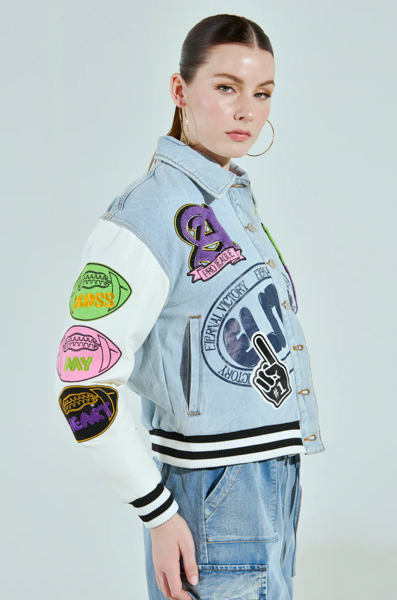 ACADEMIA DENIM BOMBER - Image 7