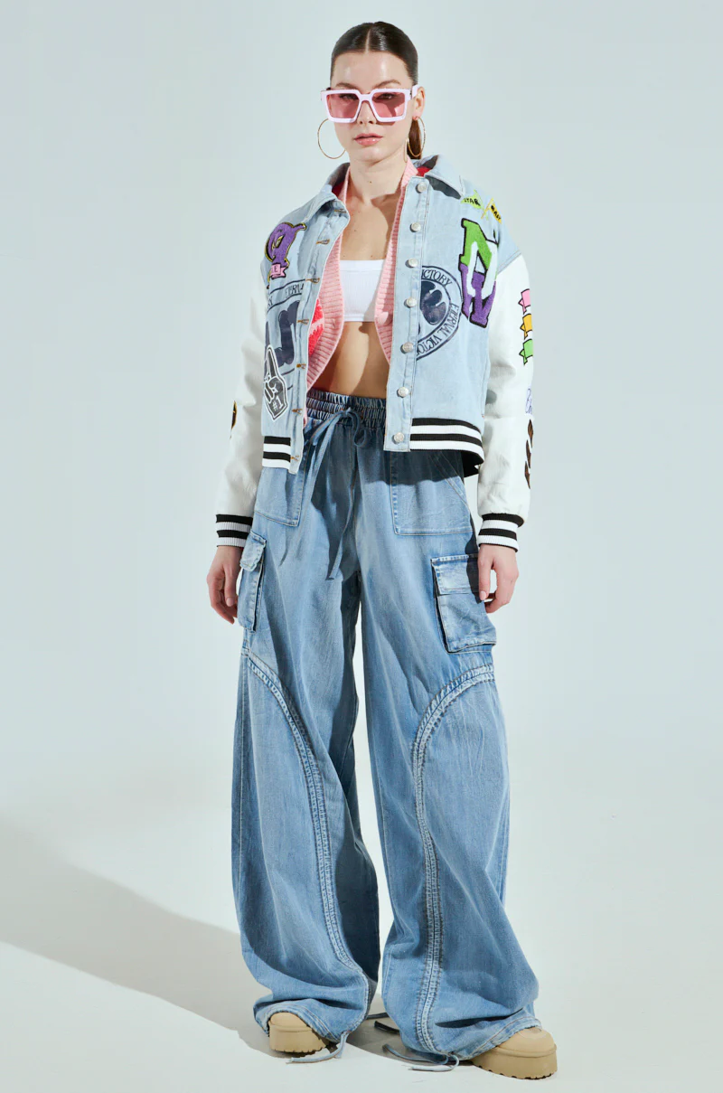 ACADEMIA DENIM BOMBER - Image 9