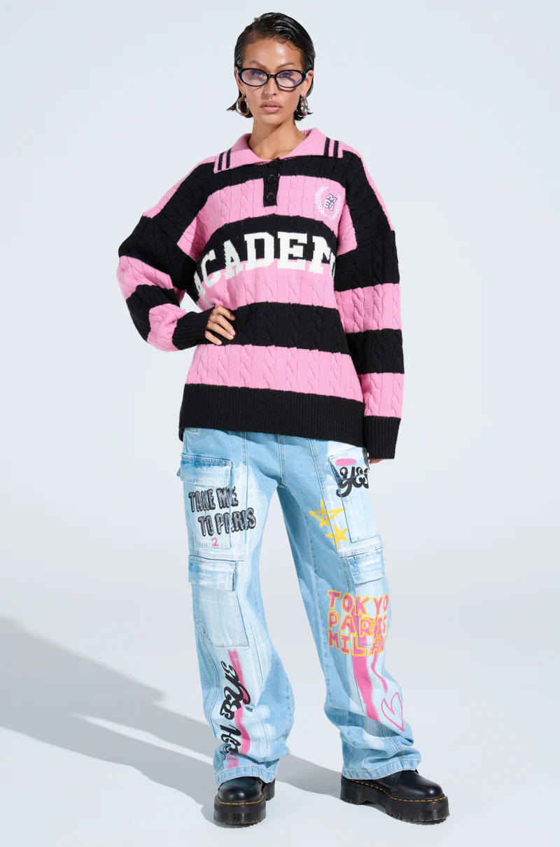 ACADEMIC STRIPE SWEATER - Image 5