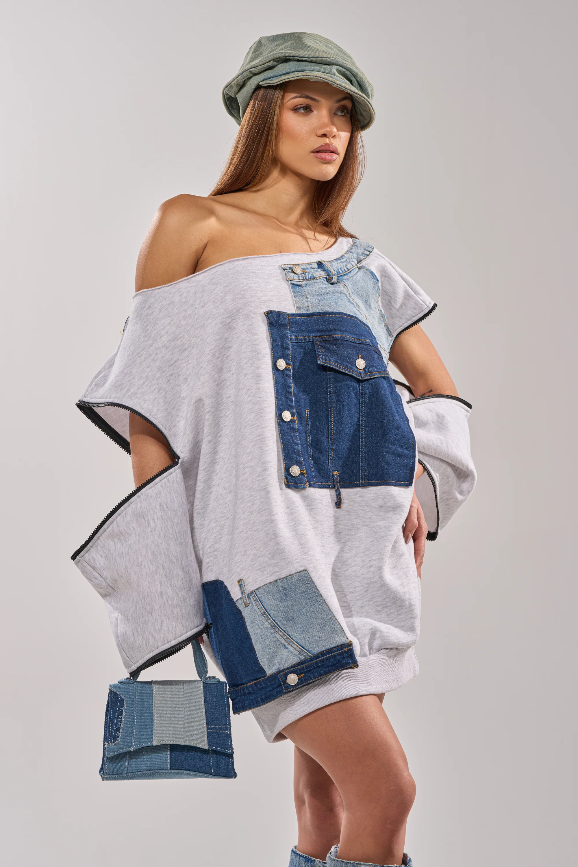 ADIRA MINI SWEATER DRESS - Image 2