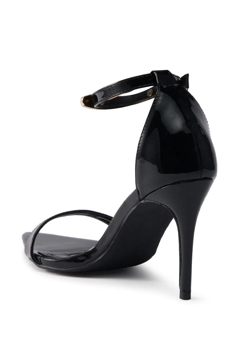 AKIRA NEMTI BLACK STILETTO SANDAL - Image 7