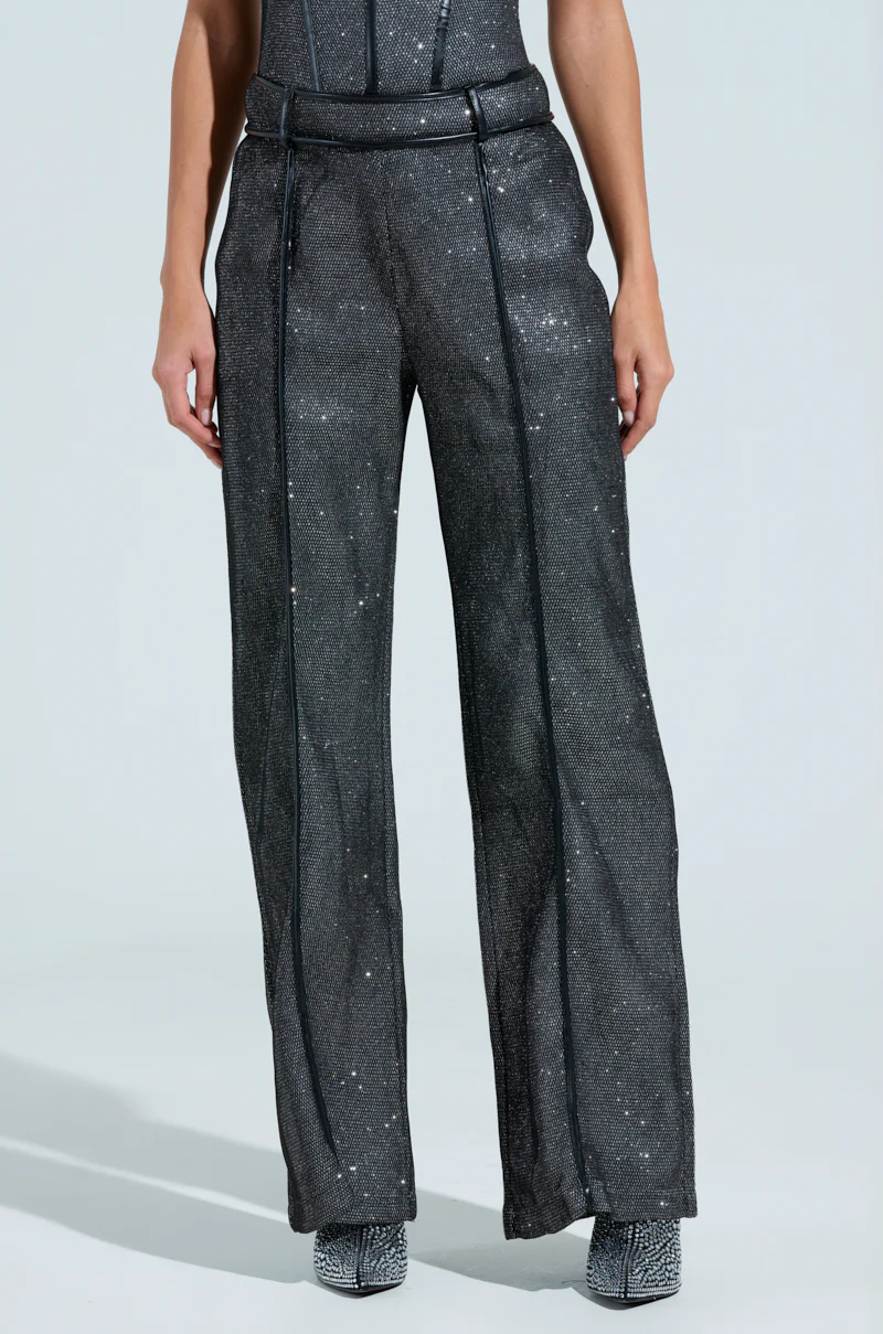 ALIA SPARKLE MESH PANT - Image 3