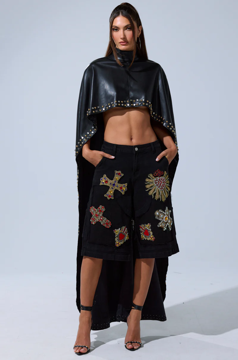ALL ABOUT THE DROP TURTLENECK HIGH-LOW BLOUSE - Image 6