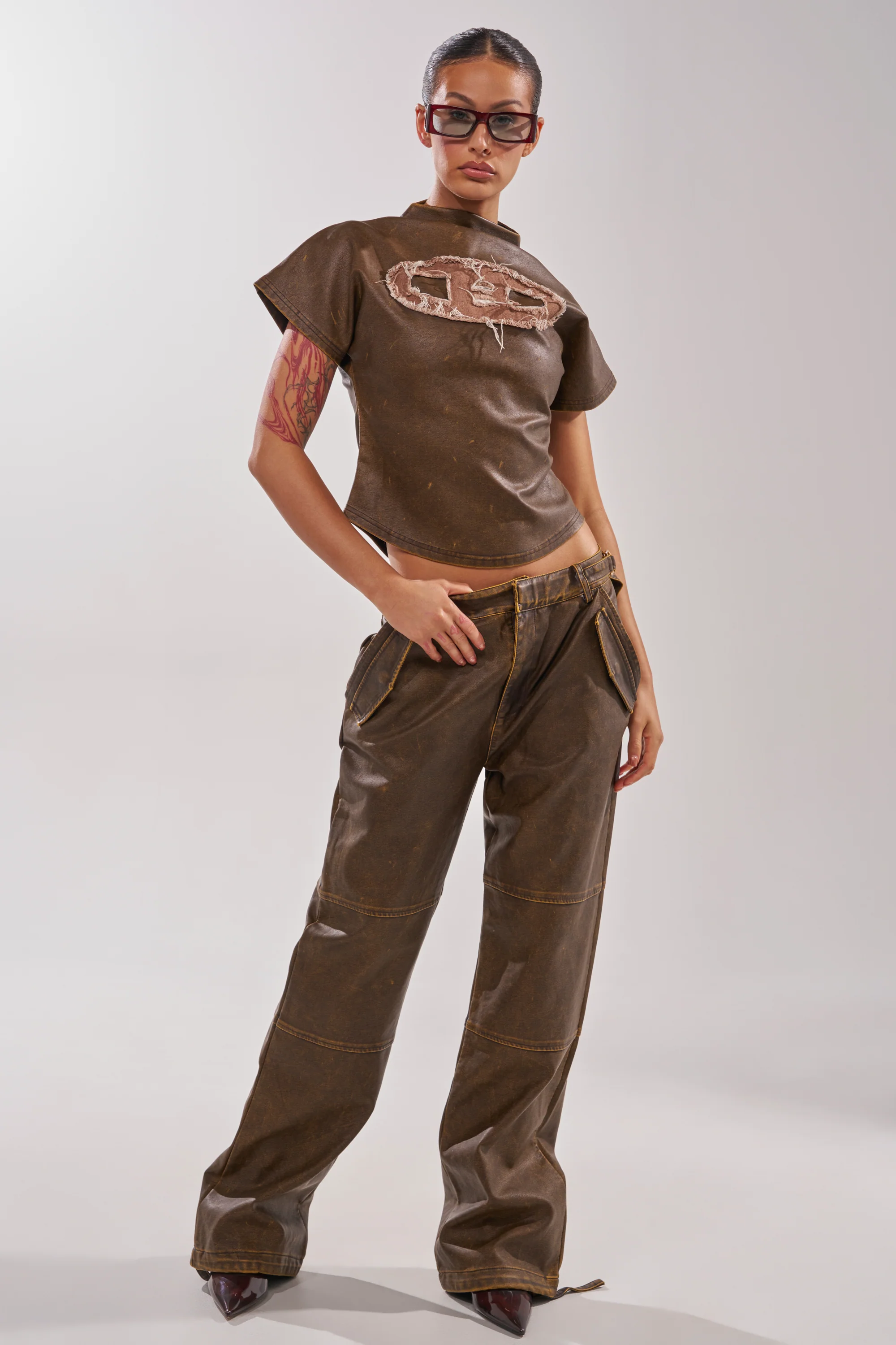 ALL AROUND THE CITY MOCK NECK TOP - Image 7