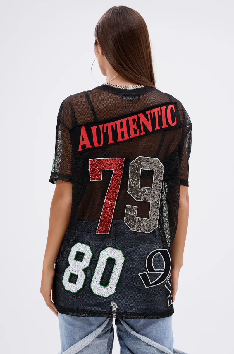 ALL DEM NUMBERS MESH TSHIRT - Image 7
