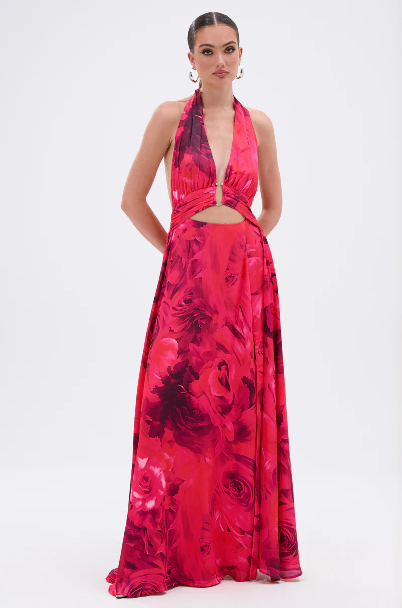 ALL EYES ON ME CUT OUT MAXI DRESS - Image 2