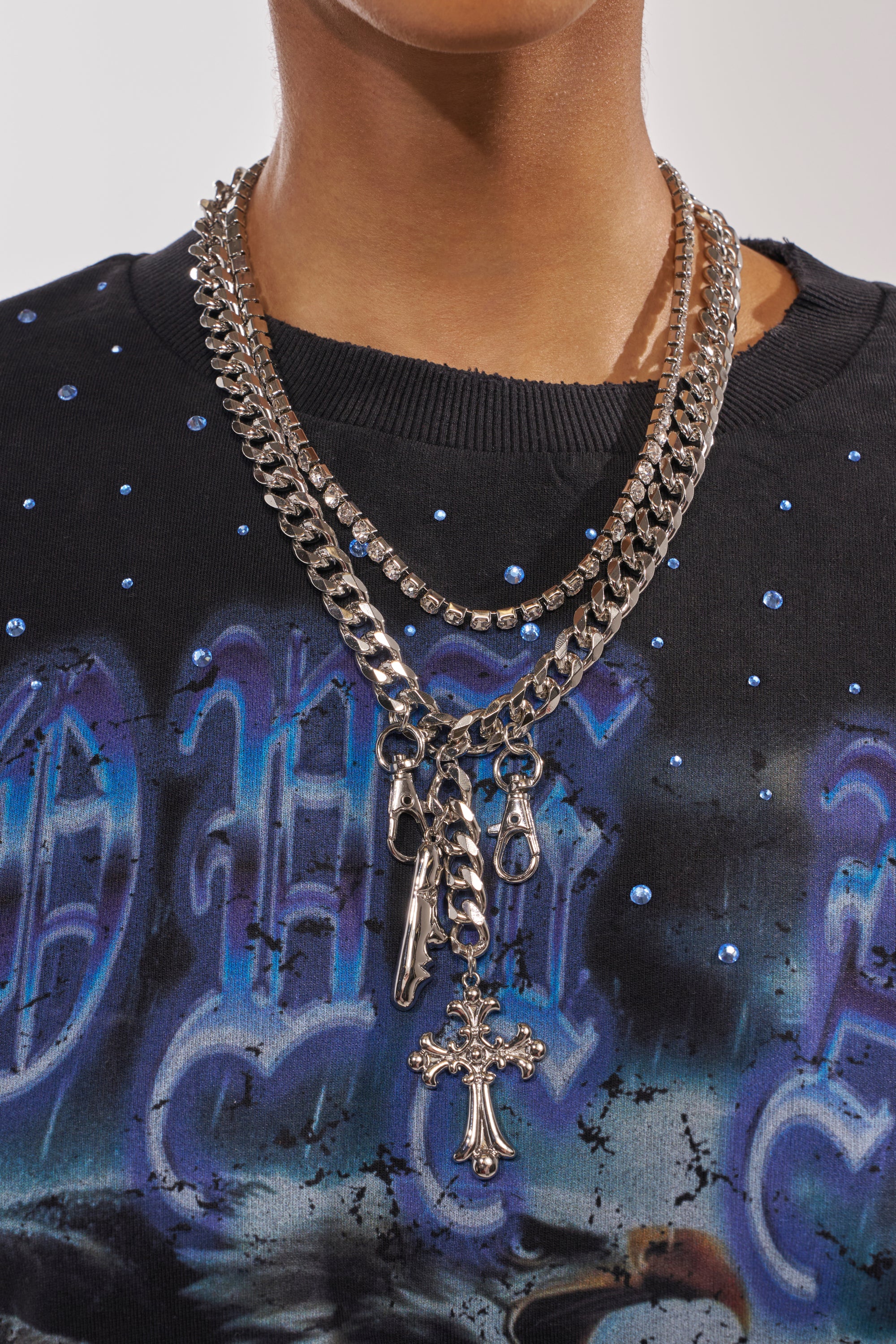 ALL I SEE IS CHROME NECKLACE - Image 2