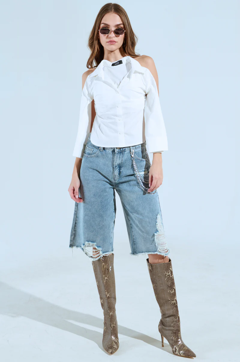ALL IVE GOT DENIM BERMUDA SHORT - Image 8