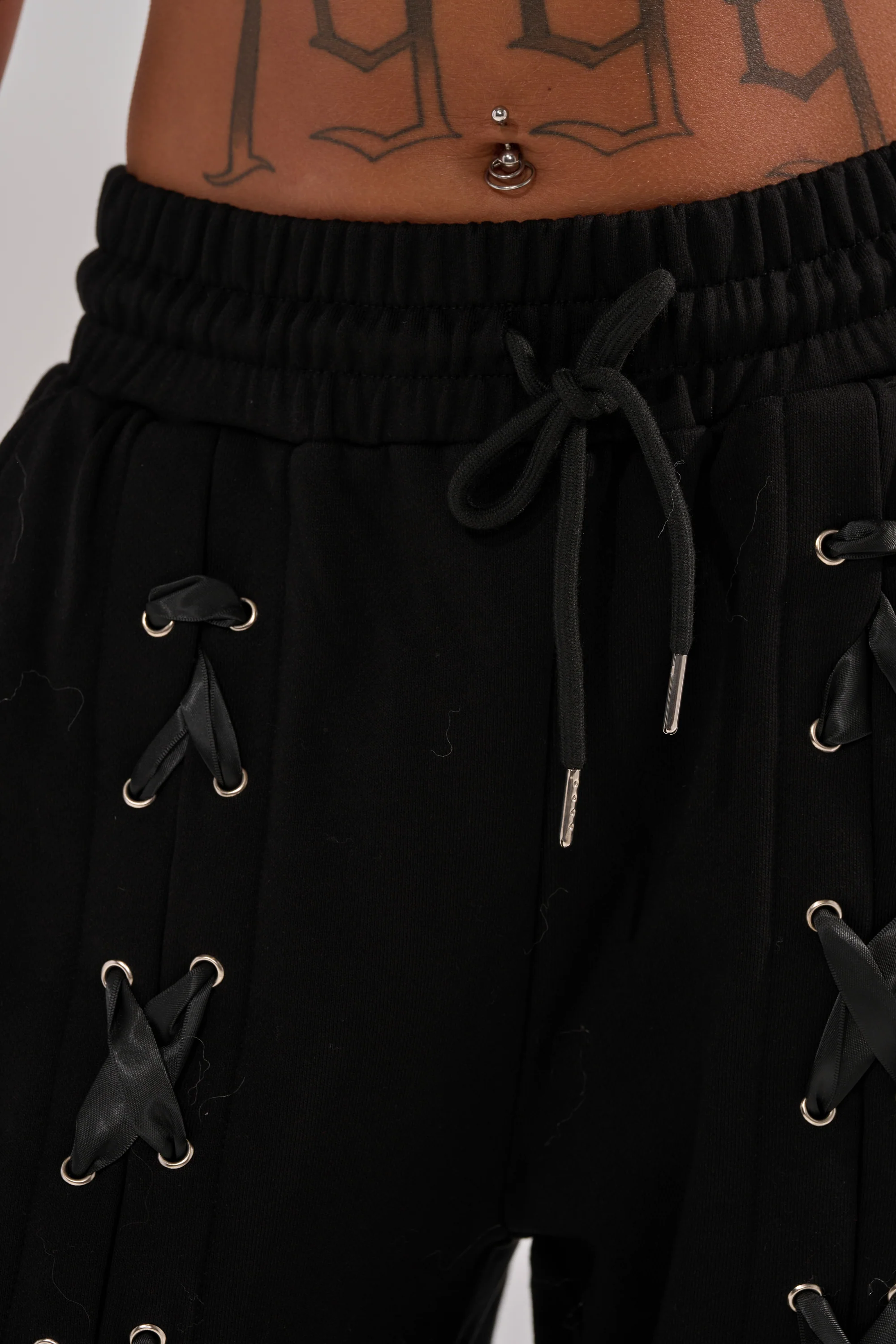 ALL LACED UP STRAIGHT-LEG SWEATPANTS - Image 10