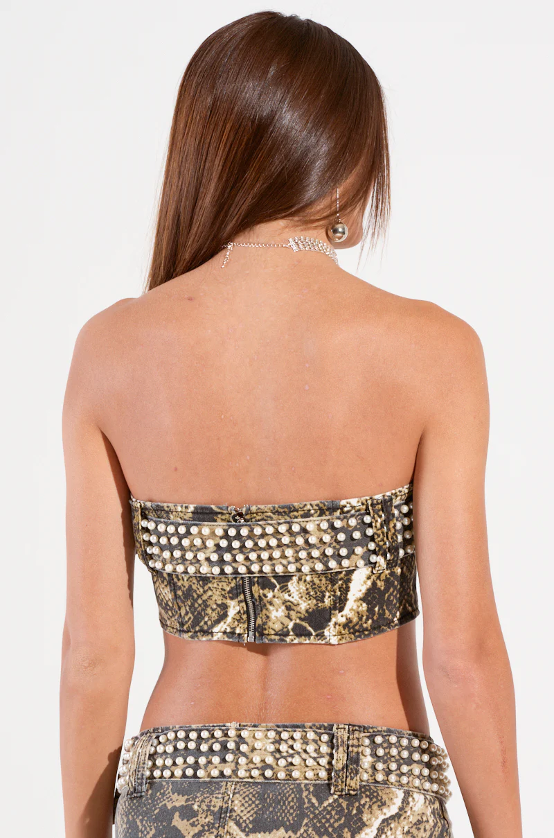 ALL MY LOVE BANDEAU TOP - Image 4