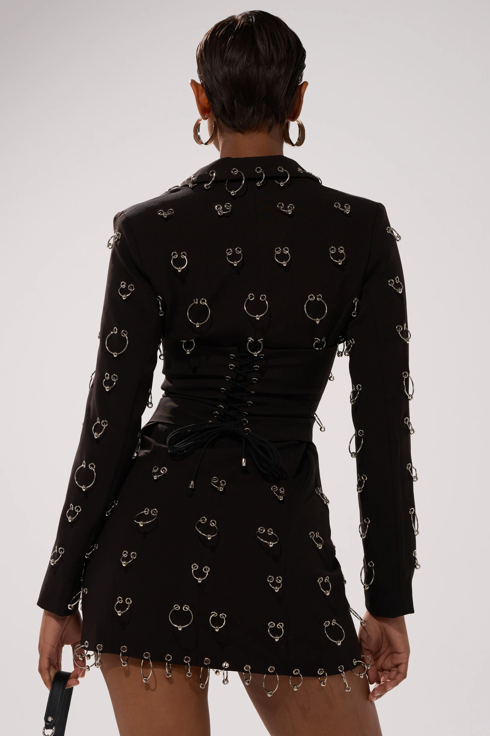 ALL OVER PIERCING BLAZER DRESS - Image 5