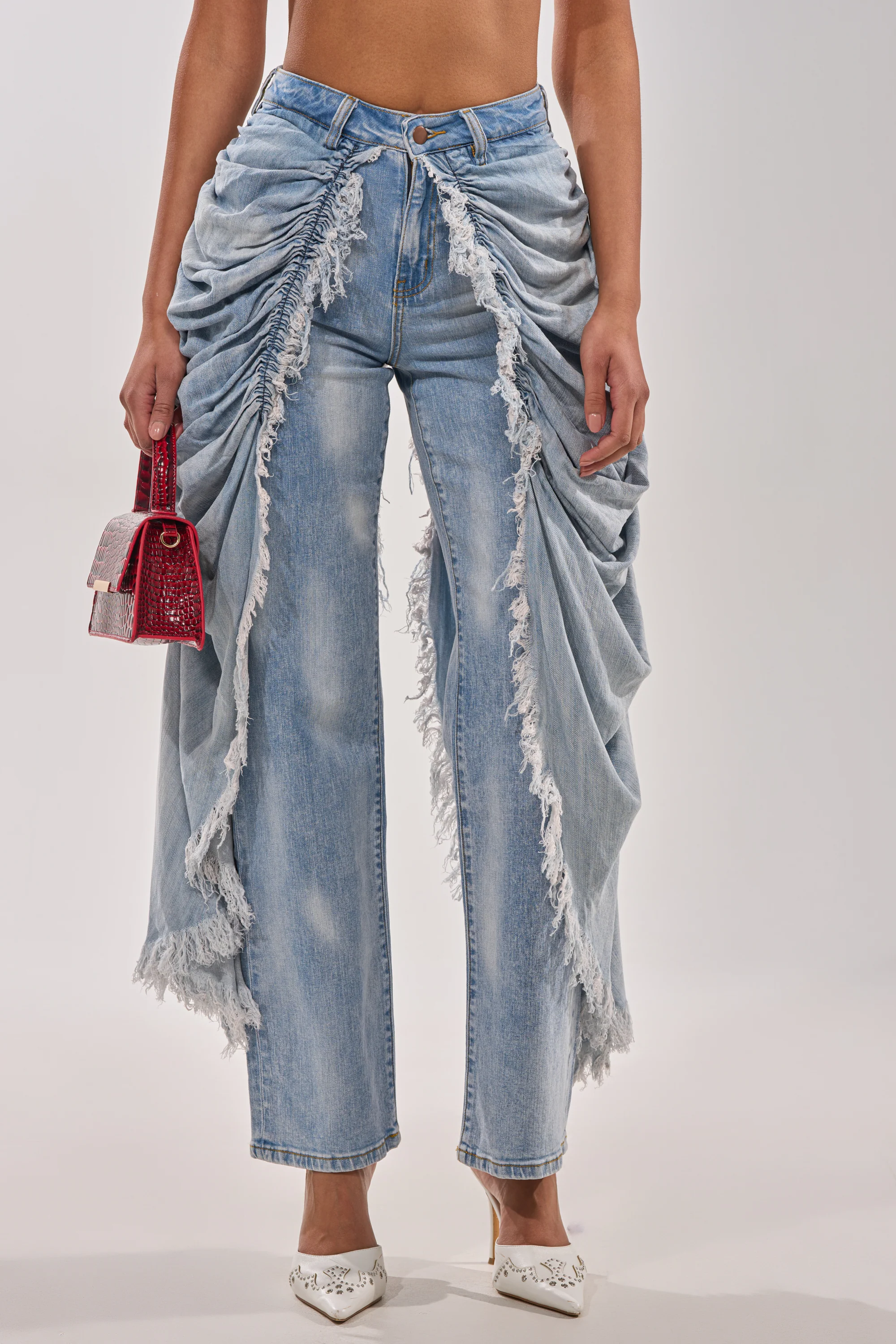 ALL OVER THE PLACE DENIM PANT - Image 3