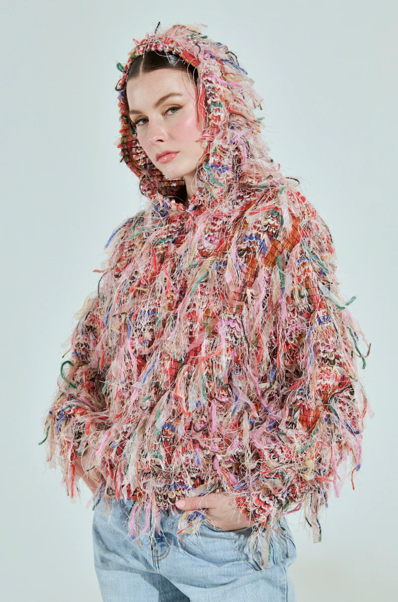 ALL OVER THE PLACE FRINGE SWEATSHIRT - Image 6