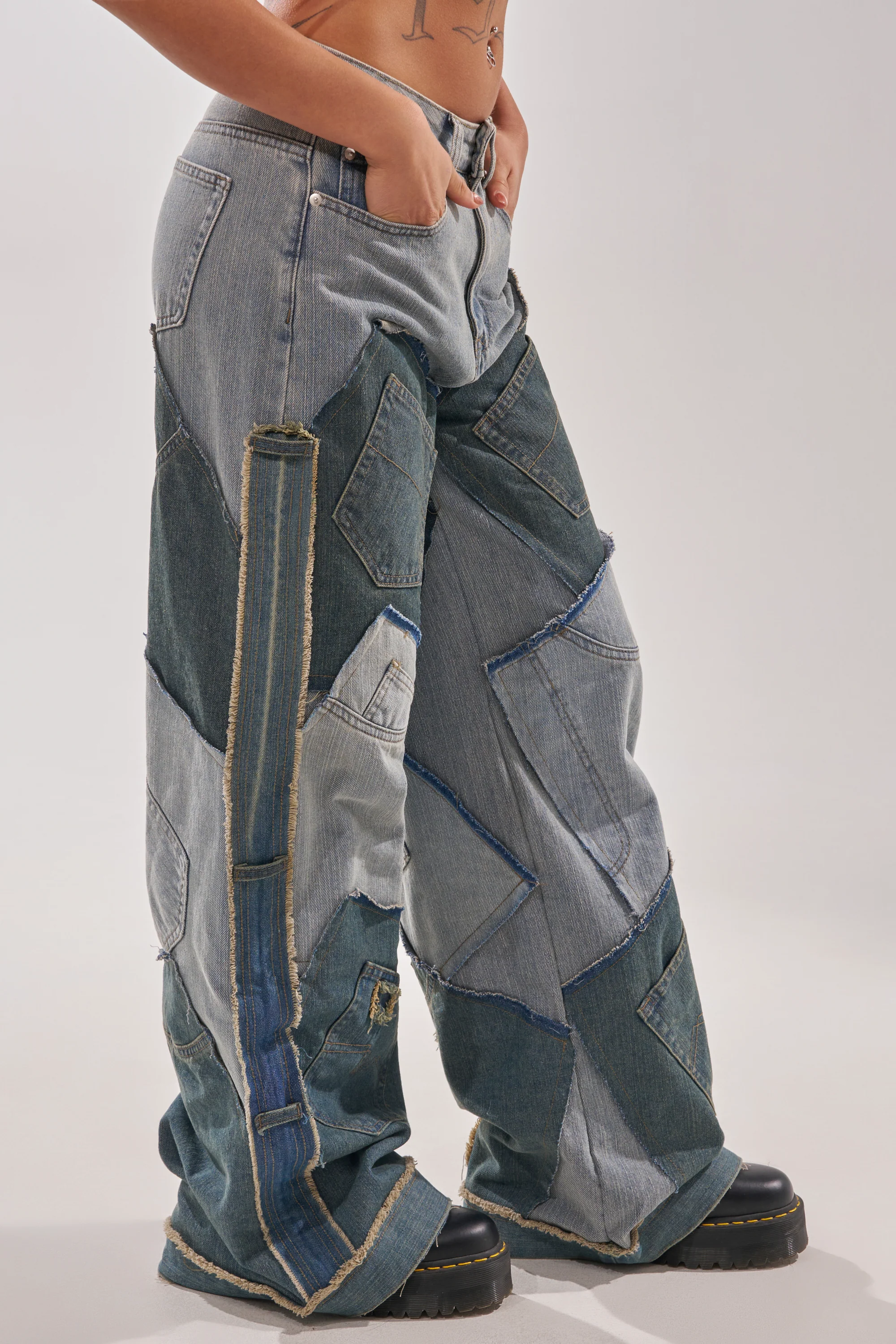 ALL THAT WIDE LEG DENIM JEANS - Image 3