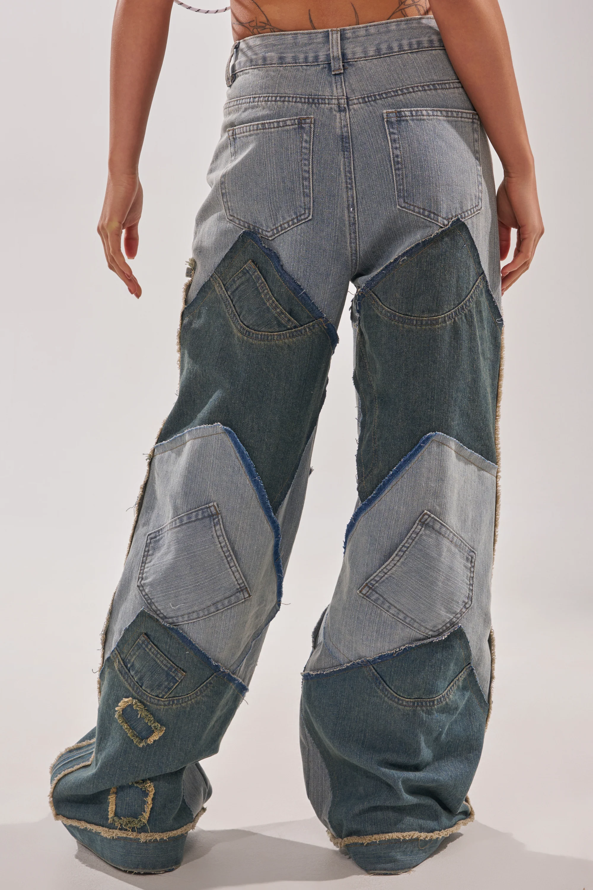 ALL THAT WIDE LEG DENIM JEANS - Image 4