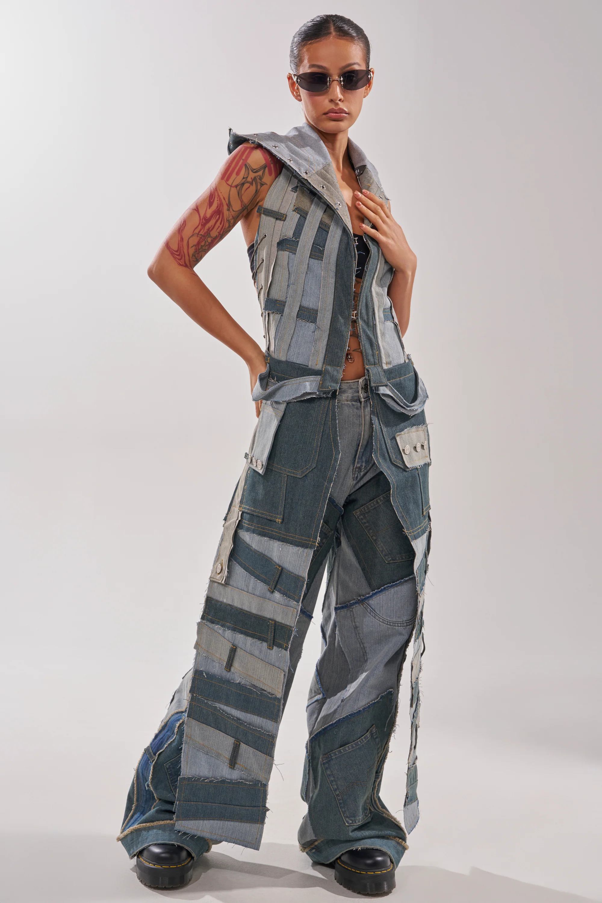 ALL THAT WIDE LEG DENIM JEANS - Image 7