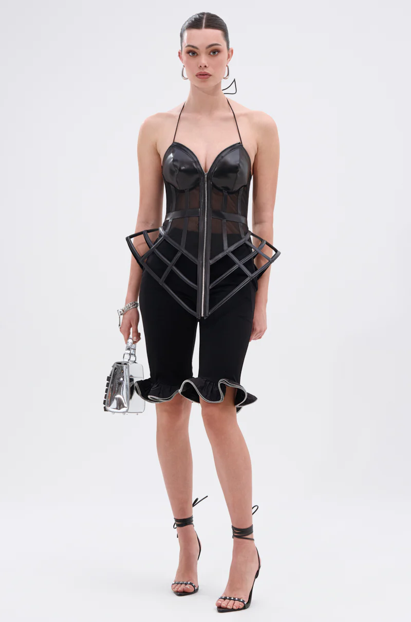 ALL THE DRAMA CUT OUT CORSET - Image 5