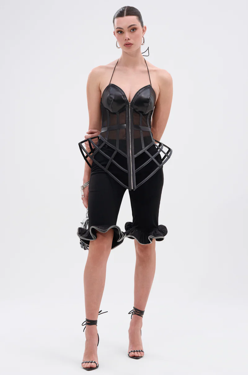 ALL THE DRAMA CUT OUT CORSET - Image 6