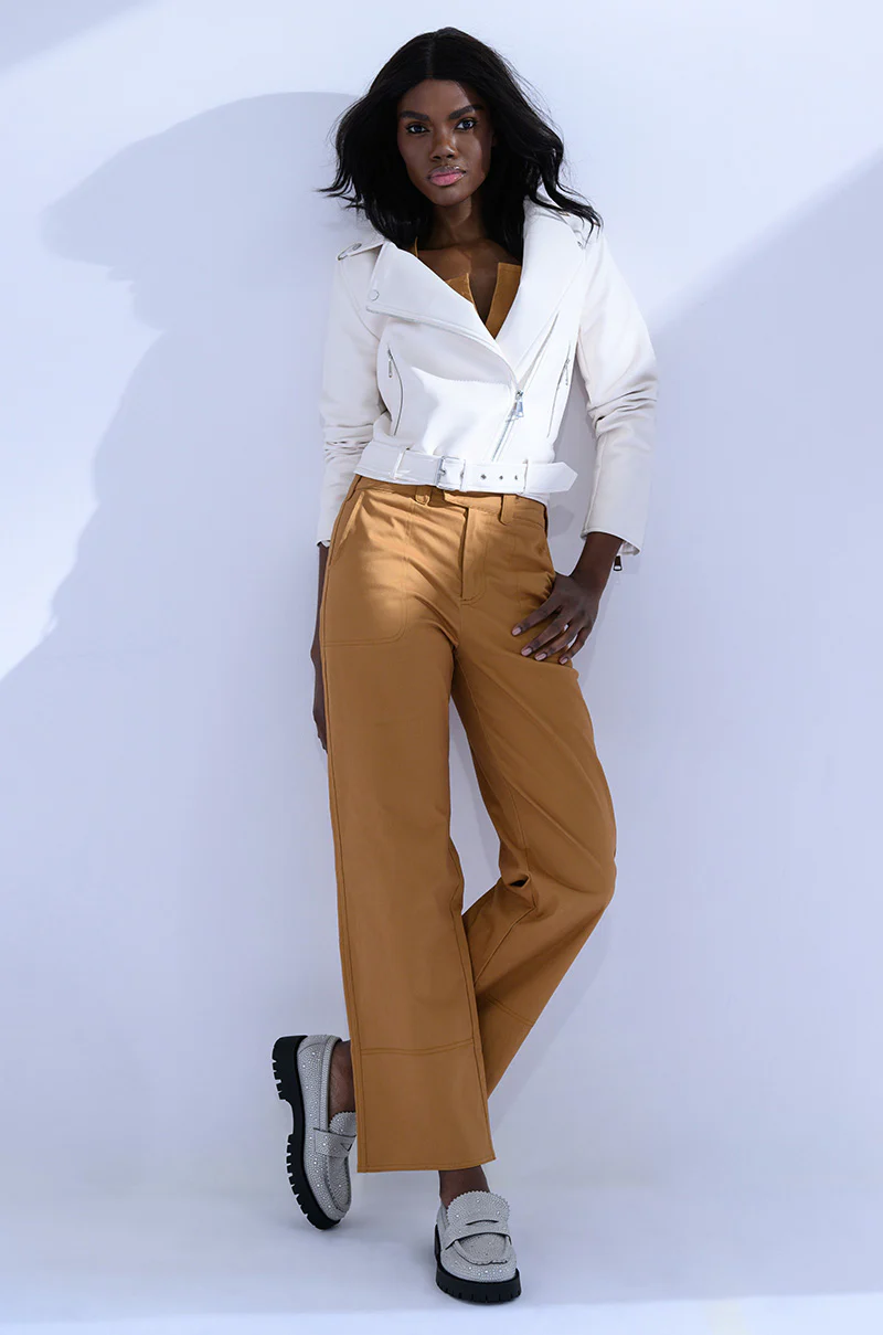 ALTER EGO ESSENTIAL MOTO JACKET - Image 2