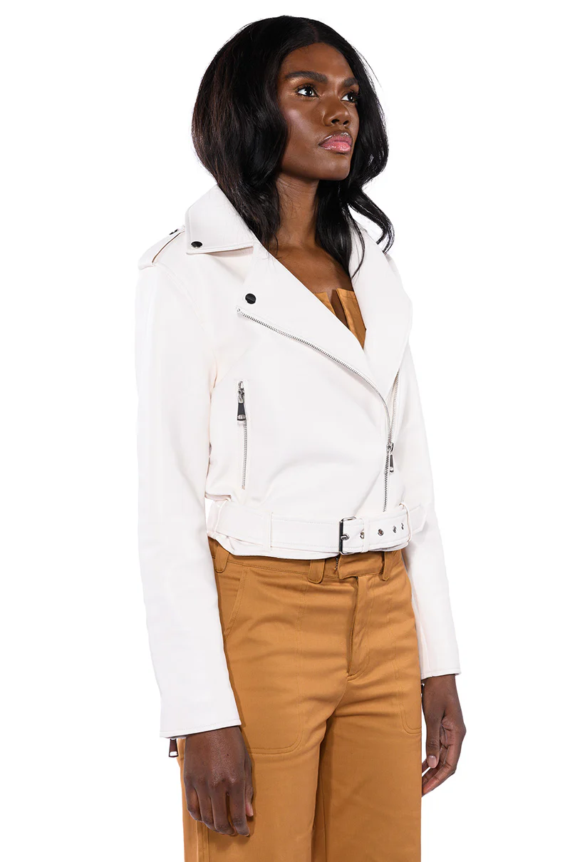 ALTER EGO ESSENTIAL MOTO JACKET - Image 5