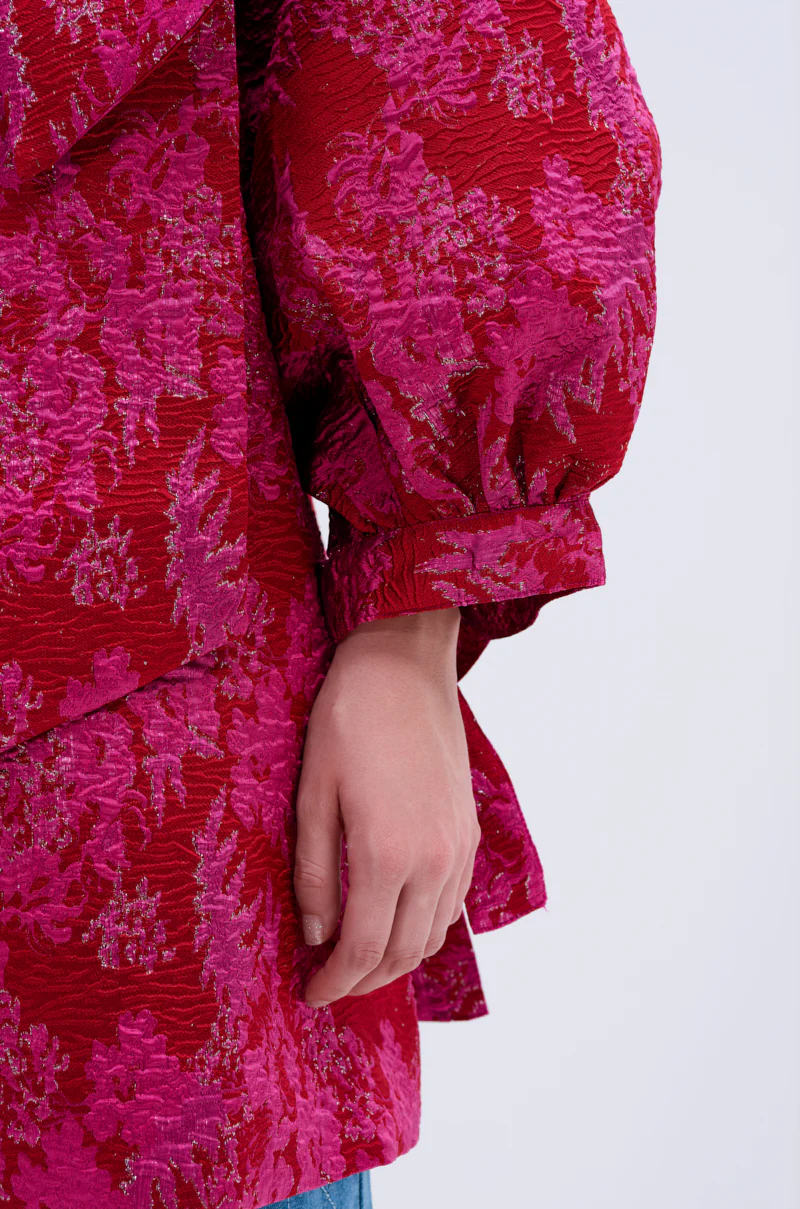 AMALIA TIE NECK TRENCH - Image 9