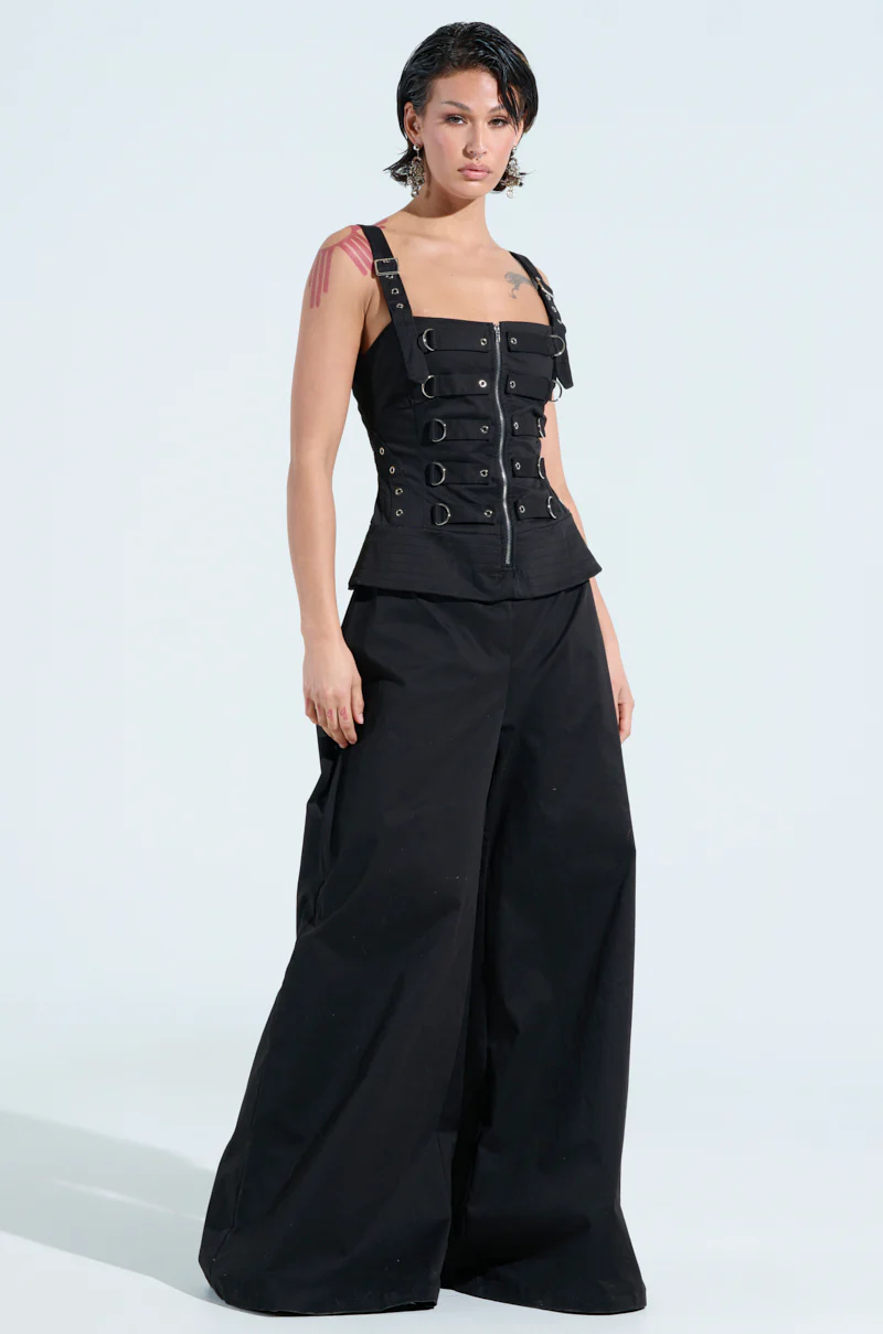 AMELIA JUMPSUIT WITH METAL DETAILS - Image 3