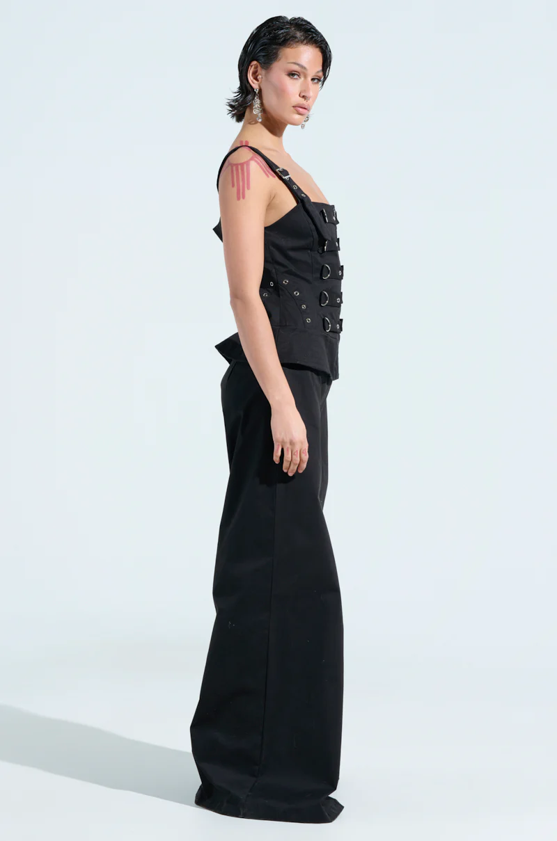 AMELIA JUMPSUIT WITH METAL DETAILS - Image 4