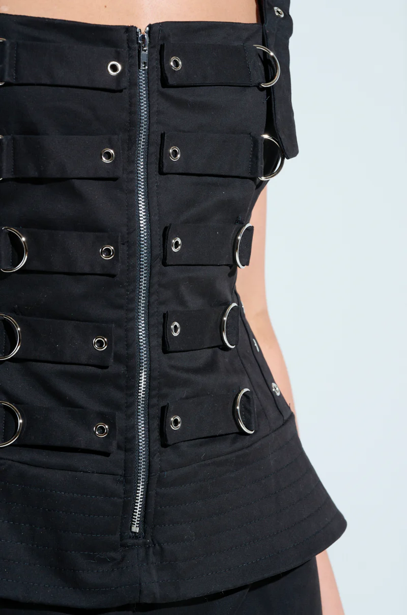 AMELIA JUMPSUIT WITH METAL DETAILS - Image 6