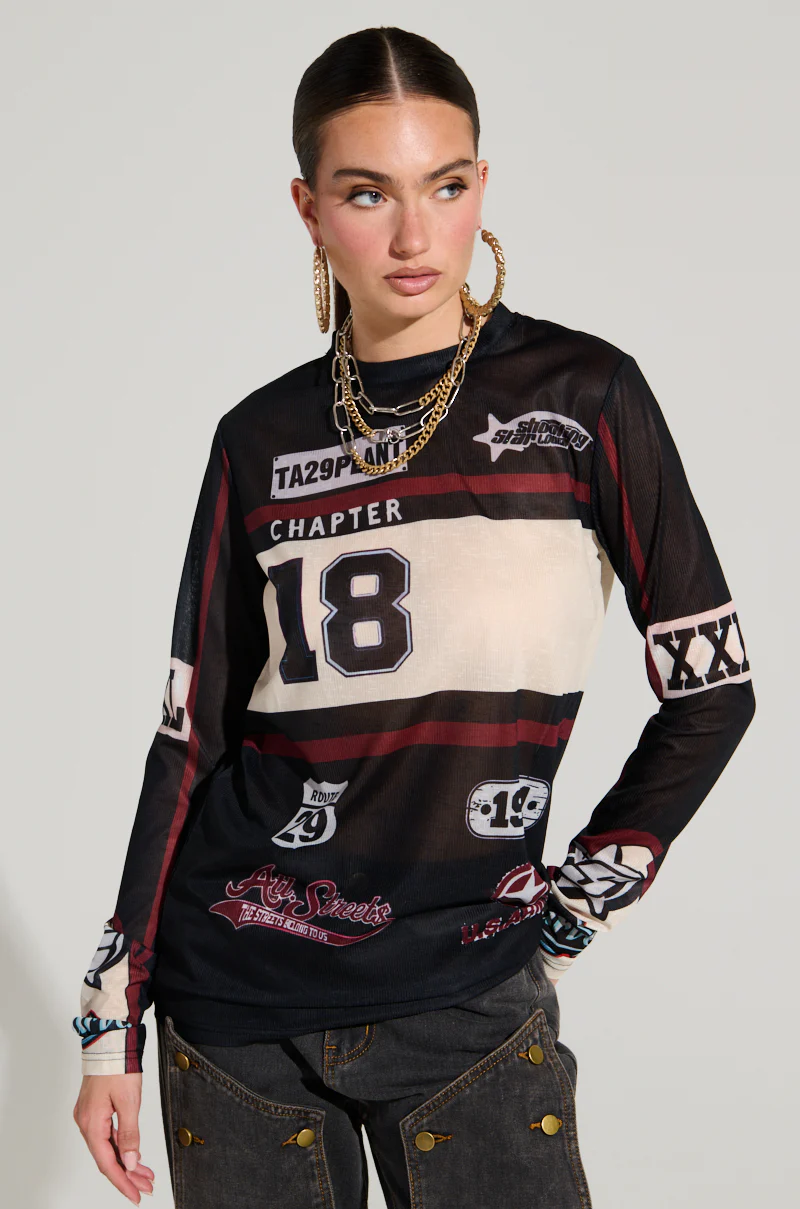 AMERICANA GIRL LONG SLEEVE SHIRT - Image 2