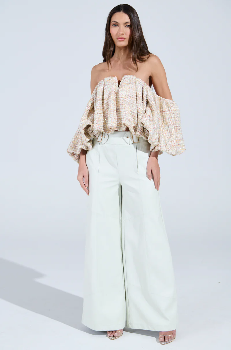 AMY TROUSER IN IVORY - Image 6