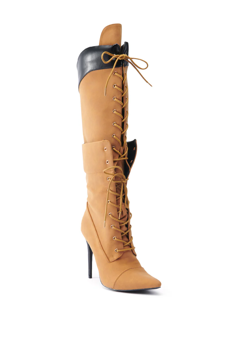 ANNAMARIE BROWN STILETTO BOOT - Image 4