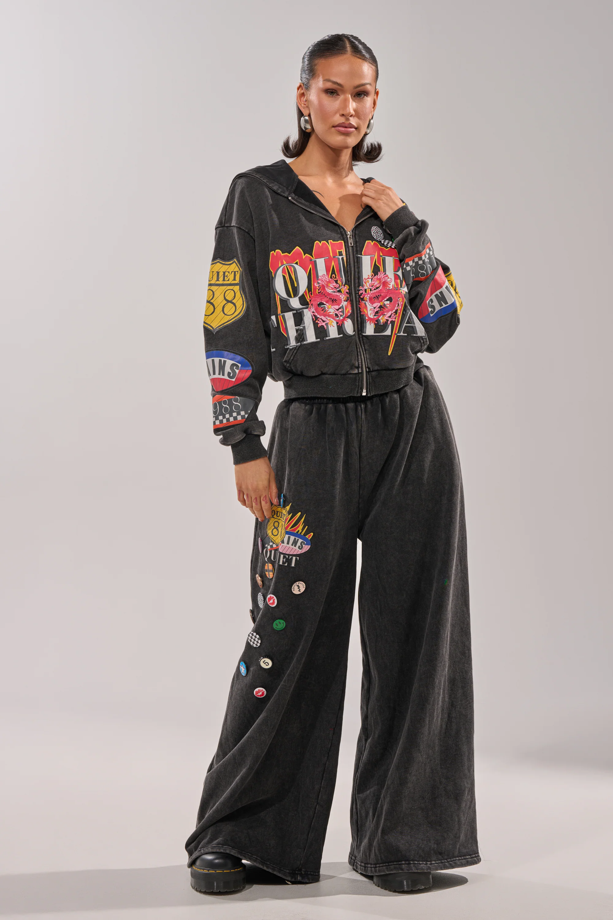 ANOTHER ONE ZIP UP SWEATSHIRT - Image 9