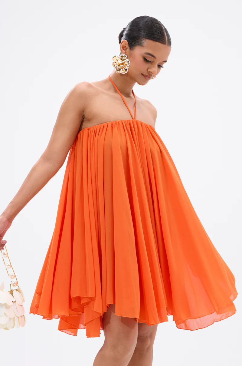 ARIANA CHIFFON SHIFT MINI DRESS - Image 4