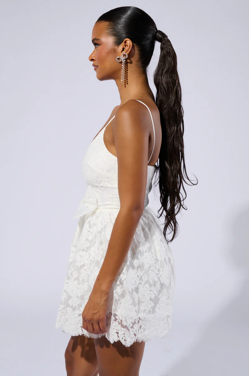 ARIANA LACE MINI DRESS - Image 3