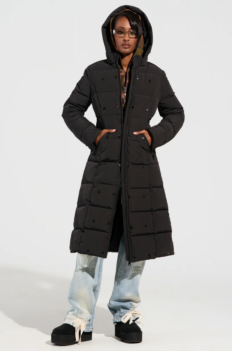 ARLETTE FUR TRIM PUFFER - Image 2