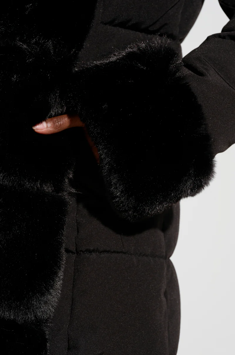 ARLETTE FUR TRIM PUFFER - Image 8