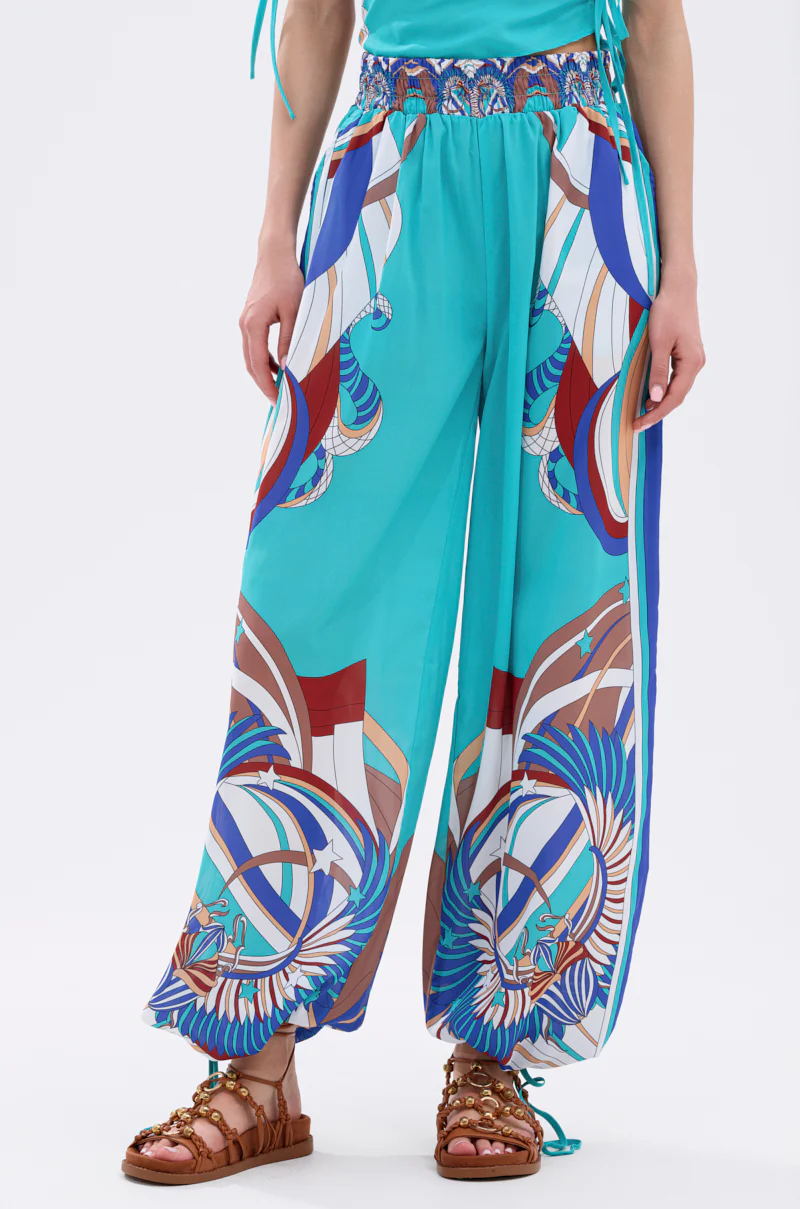 ASHTIN PRINTED PALAZZO PANT - Image 5