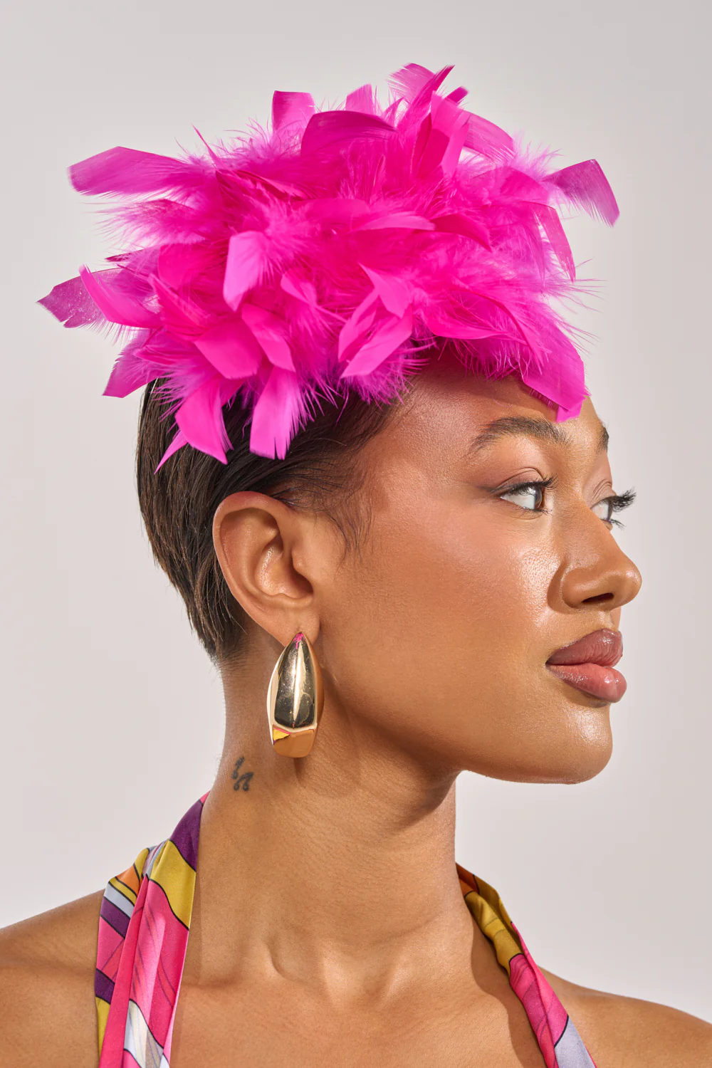 AT BRUNCH FEATHER BROOCH - Image 3