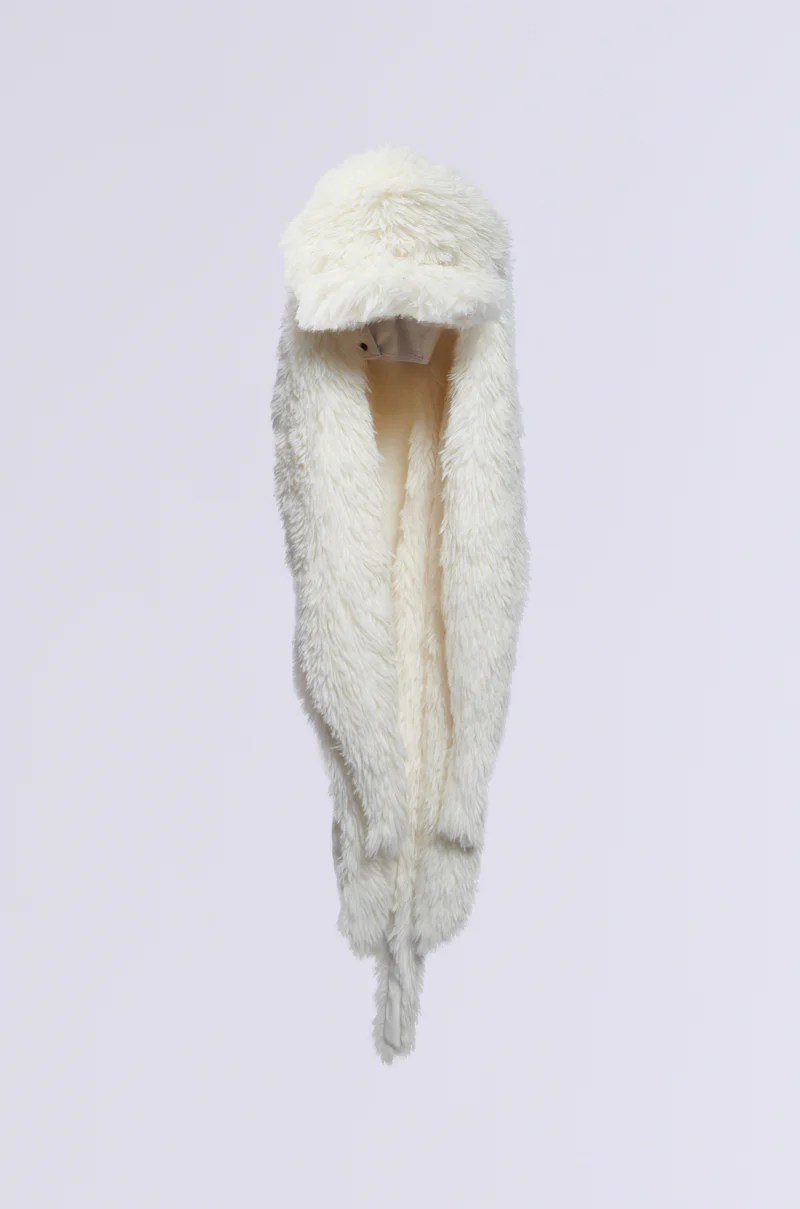 AT THE SHOW FAUX FUR SNAPBACK - Image 4