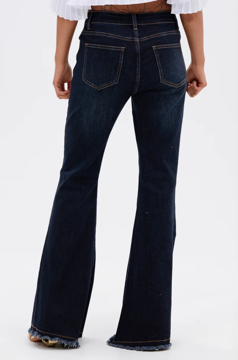 AUDREY FLARE DENIM PANT - Image 4