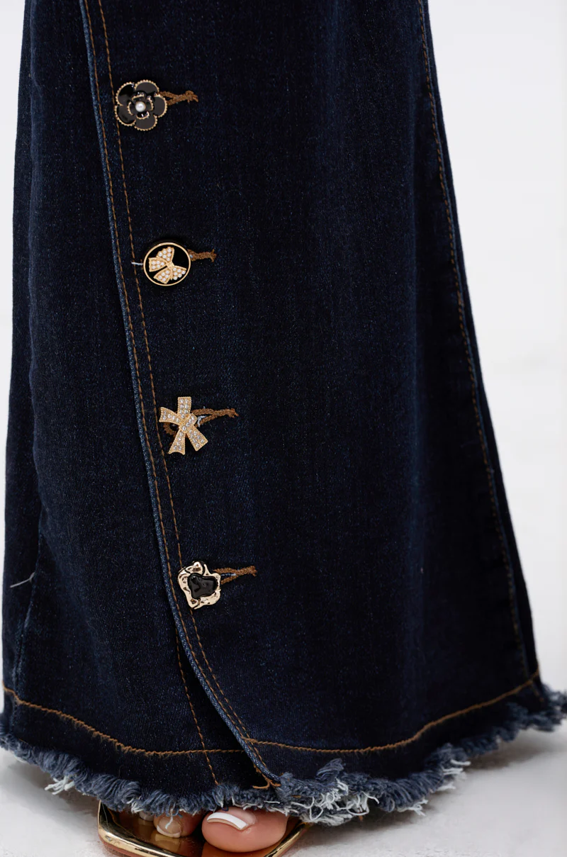 AUDREY FLARE DENIM PANT - Image 7