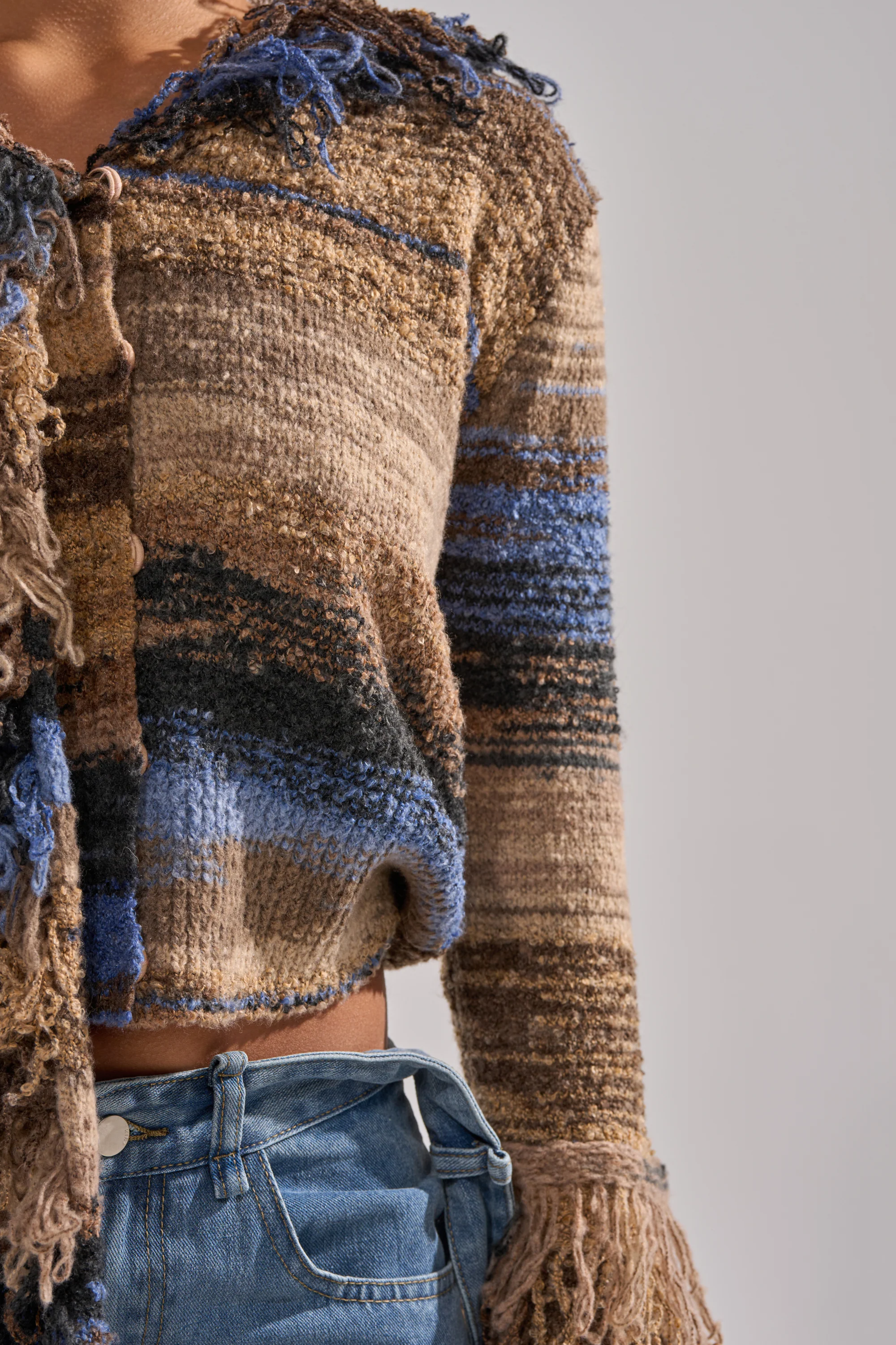 ALWAYS ON MY MIND FRINGE SWEATER - Image 12