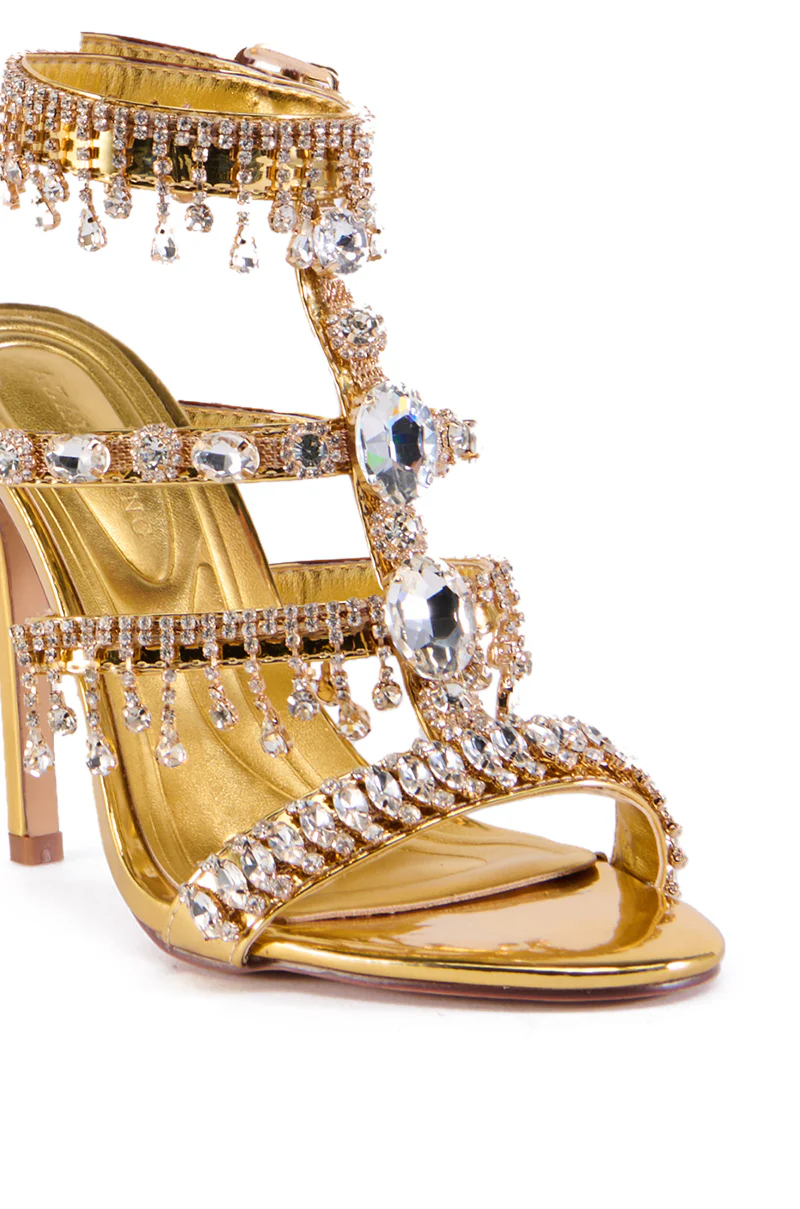 AZALEA WANG BAPTISTA GOLD SANDAL - Image 5
