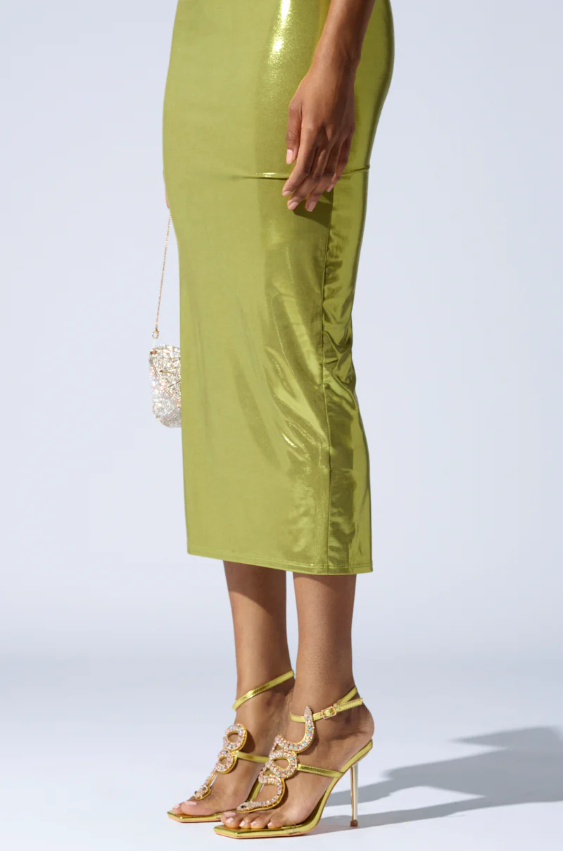 AZALEA WANG COBRA CITRINE STILETTO SANDAL - Image 3