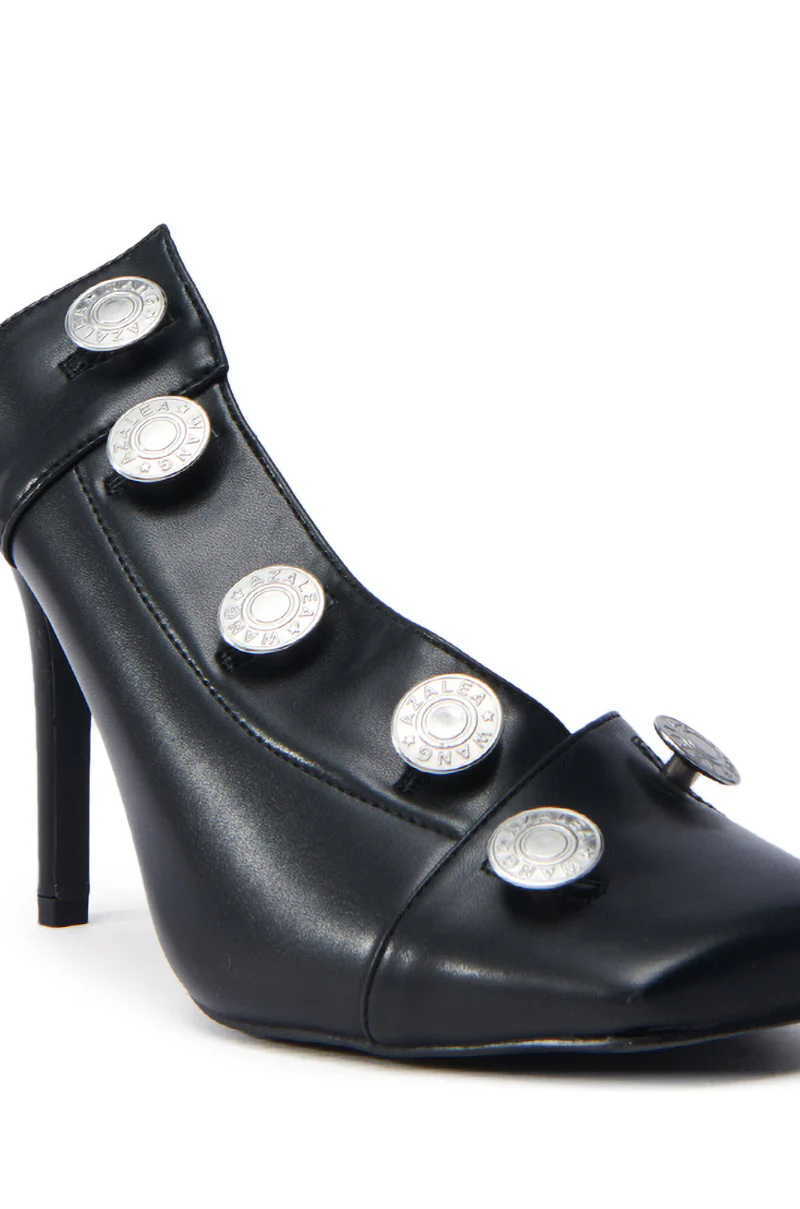 AZALEA WANG EBRIMA BLACK STILETTO PUMP - Image 9
