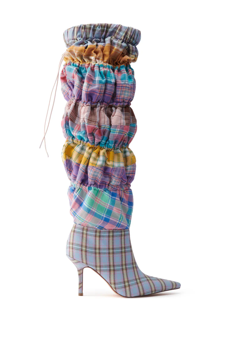 AZALEA WANG ELODIE PINK MULTI BOXER BOOT - Image 7