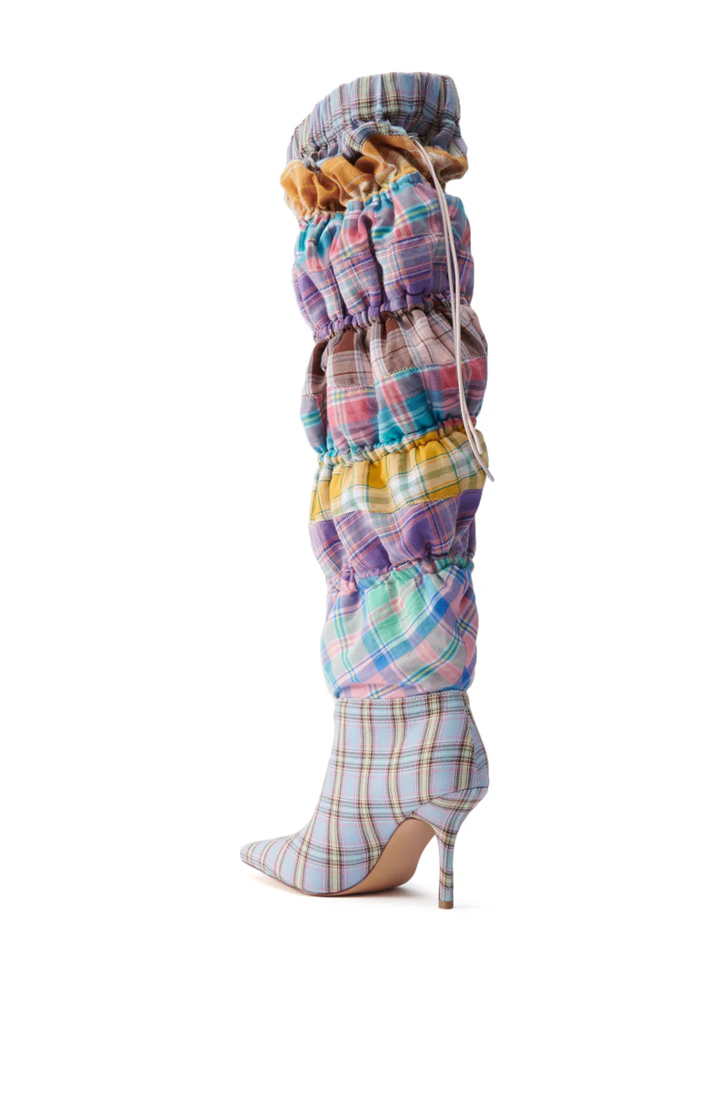 AZALEA WANG ELODIE PINK MULTI BOXER BOOT - Image 9