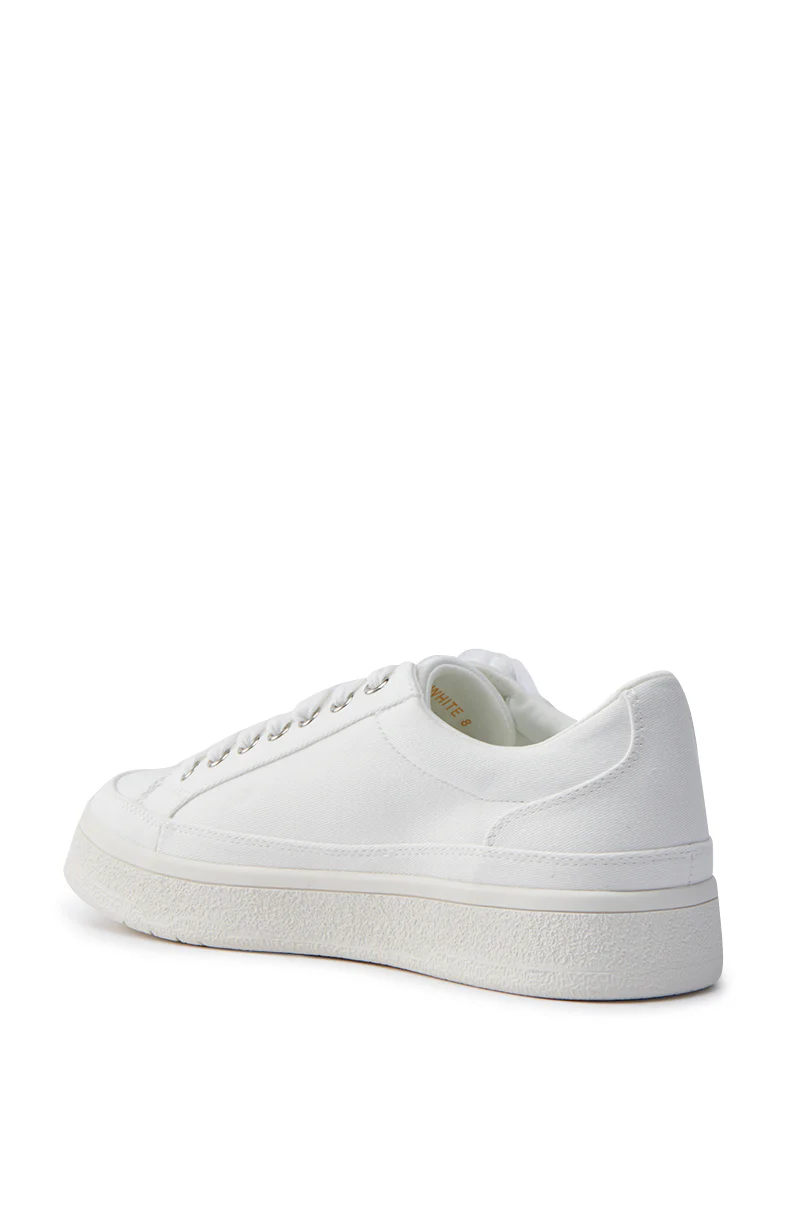 AZALEA WANG CARNATION WHITE FLAT SNEAKER - Image 5